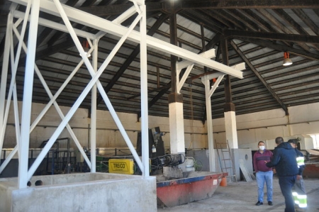 El alcalde de Monachil visita las obras de mejora de la depuradora de Sierra Nevada (AYTO. MONACHIL) El alcalde de Monachil visita las obras de mejora de la depuradora de Sierra Nevada (AYTO. MONACHIL)