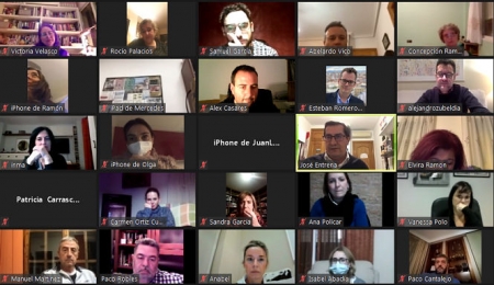 El Comité Ejecutivo Provincial del PSOE se celebró de forma telemática (PSOE)