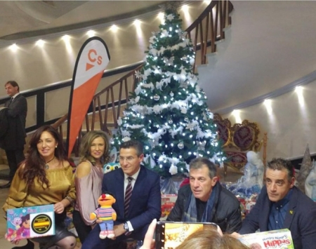 Recogida de juguetes organizada por CS (CIUDADANOS) 