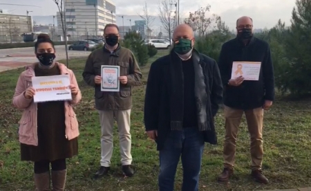 Miembros de VOX que han participado en la manifestación (VOX) 