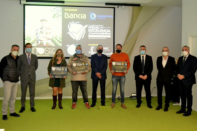 Imagen de la entrega de los premios (CAJAGRANADA FUNDACIÓN)