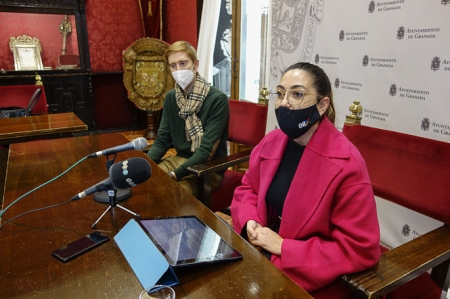 La Concejala de Cultura en el Ayuntamiento de Granada, Lucía Garrido (JAVIER ALGARRA / AYUNTAMIENTO)