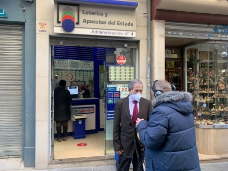 Administración donde se ha vendido el gordo (JOSÉ VELASCO)