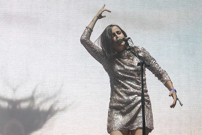 Zahara en la cuarta jornada del festival de música Sonorama Ribera 2019 en Aranda de Duero (RICARDO RUBIO - EUROPA PRESS) 