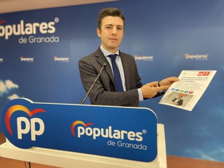 El Secretario general del PP, Jorge Saavedra (PP)