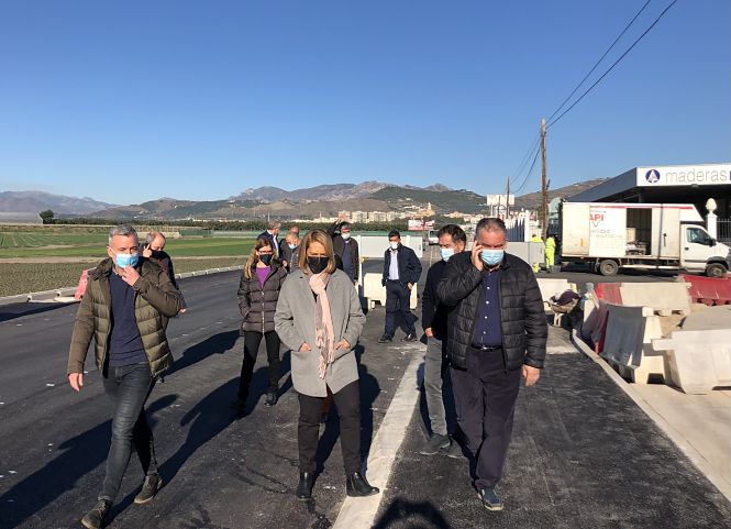 Imagen de la visita a las obras (AYTO. MOTRIL)