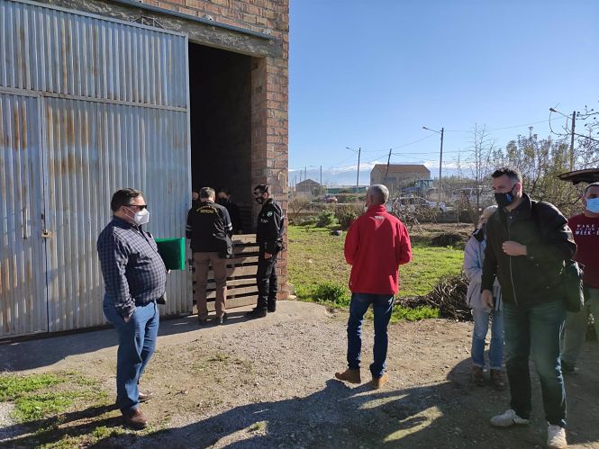 Criadero donde estaban los perros a los que cortaron las cuerdas vocales (AYUNTAMIENTO)