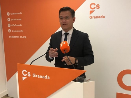 El coordinador provincial de CS, Luis Salvador (CIUDADANOS)