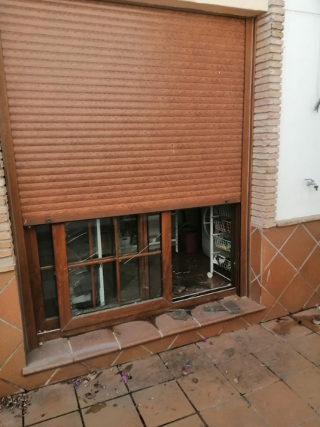 Vivienda donde fue sorprendido el presunto ladrón (AYTO. HUÉTOR VEGA) 