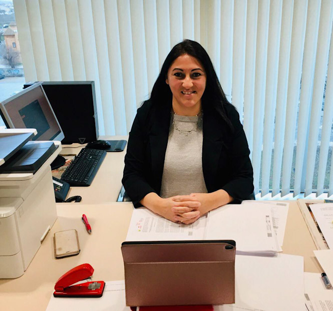 La Diputada Provincial de Podemos-IU, Alejandra Durán (PODEMOS-IU) 