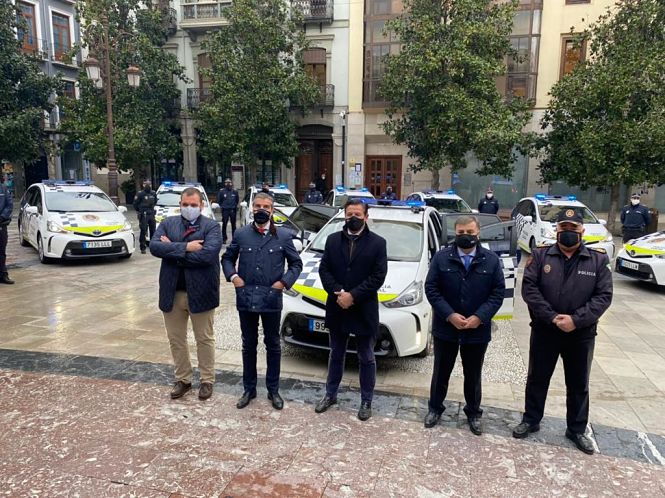 Presentación de los nuevos vehículos de la Policía Local (AYTO. GRANADA) 
