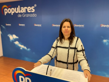 La parlamentaria andaluza del PP, Ana Vanessa García (PP) 