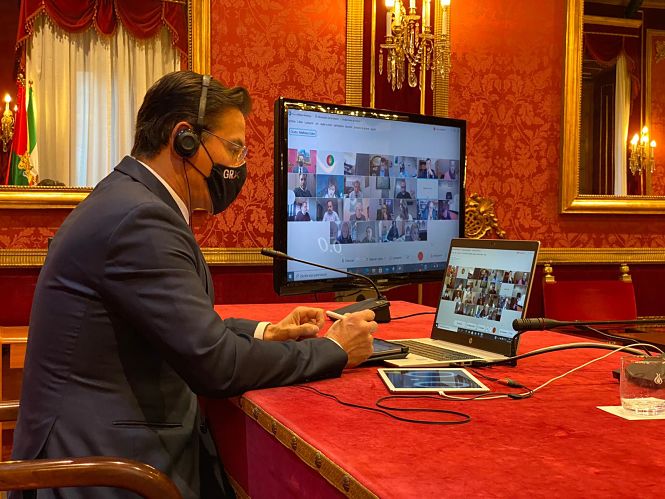 Pleno telemático del Ayuntamiento de Granada (AYTO. GRANADA) 