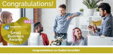 `Future of Better Business` otorga a La Ciudad Accesible de Antonio Tejada el `Most Innovative Disability Social Enterprise - Spain` (LA CIUDAD ACCESIBLE) 