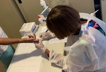 Realización de un test de antígenos (JUNTA DE ANDALUCÍA) Realización de un test de antígenos (JUNTA DE ANDALUCÍA)