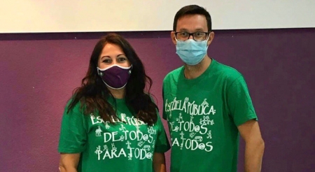 Alejandra Durán y Manuel Ríos (PODEMOS) 