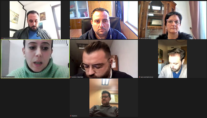 Reunión telemática del Consejo Provincial de Juventud (PSOE) 