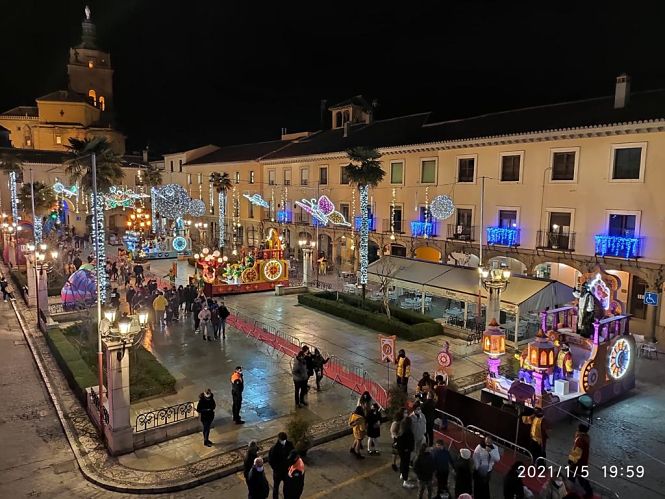 Imagen de la cabalgata estática (AYTO. GUADIX) 