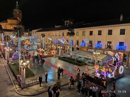 Imagen de la cabalgata estática (AYTO. GUADIX) 