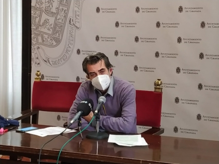 El portavoz de Podemos-IU en el Ayuntamiento de Granada, Antonio Cambril, en imagen de archivo (PODEMOS-IU) 