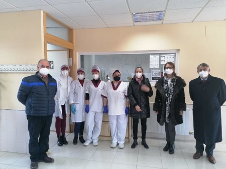 La Delegada de Educación, Ana Berrocal, ha visitado el CEIP Atalaya (JUNTA) 