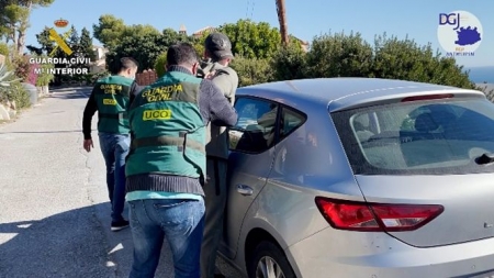 Detención en Almuñécar del presunto líder de una organización de tráfico de cocaína y reclamado por las autoridades belgas (GUARDIA CIVIL) Detención en Almuñécar del presunto líder de una organización de tráfico de cocaína y reclamado por las autoridades belgas (GUARDIA CIVIL)