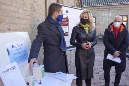 Imagen de los nuevos sensores de aire (JAVIER ALGARRA/ AYUNTAMIENTO) Imagen de los nuevos sensores de aire (JAVIER ALGARRA/ AYUNTAMIENTO)