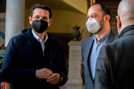 Francisco Cuenca y Alfonso Rodríguez Gómez de Celis, del PSOE (PSOE) 