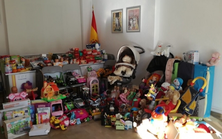 Imagen de los productos donados (VOX)