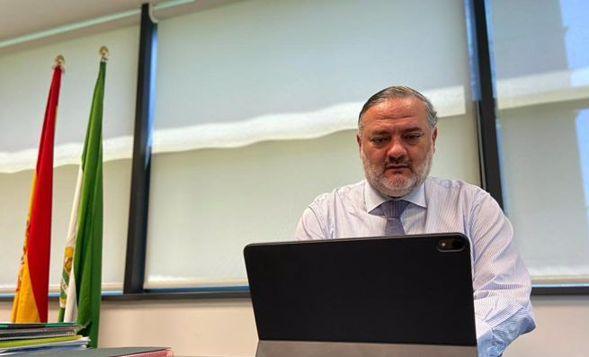  El delegado del Gobierno andaluz en Granada, Pablo García, en imagen de archivo (PP)