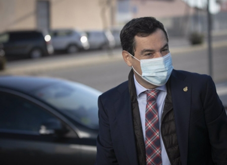 El presidente de la Junta, Juanma Moreno (MARÍA JOSÉ LÓPEZ - EUROPA PRESS) 