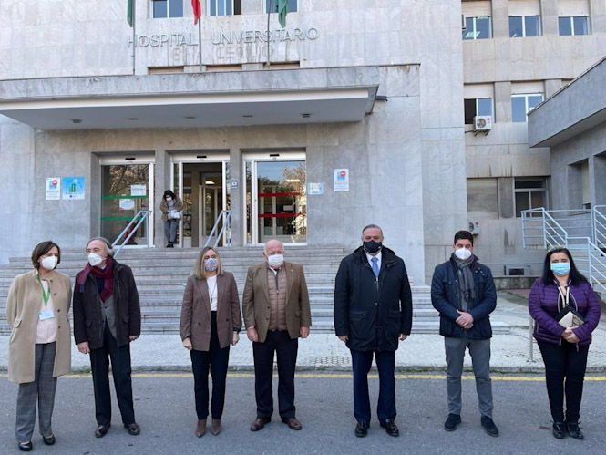 Inauguración de nueva UCI en el Doctor Olóriz (JUNTA) 