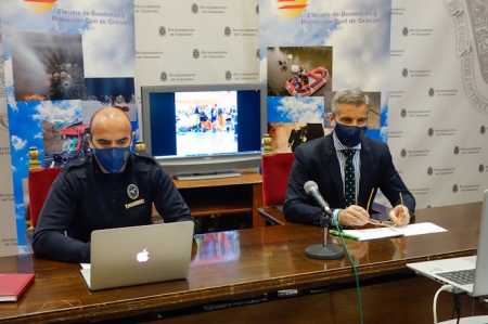 Balance de las actuaciones de los bomberos (JAVIER ALGARRA / AYUNTAMIENTO) 