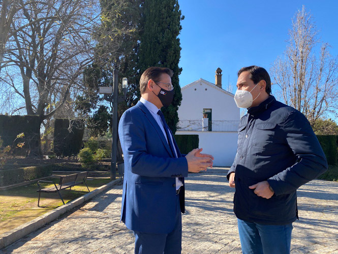 Imagen de la visita a la Huerta de San Vicente (AYUNTAMIENTO) 