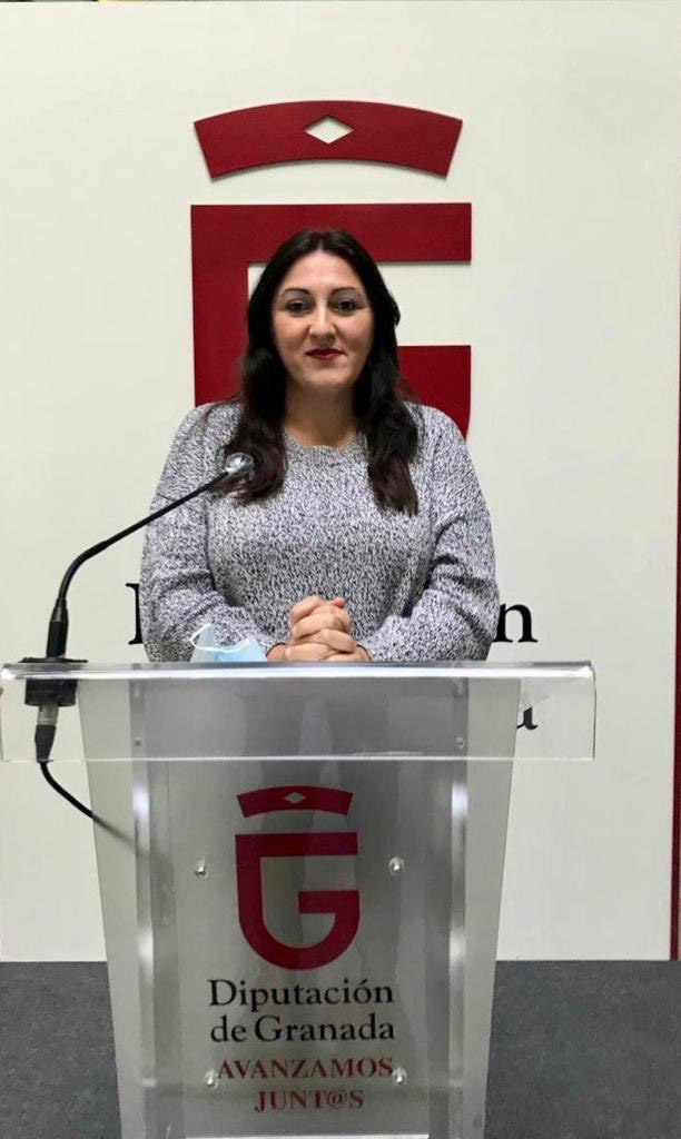 La diputada provincial de Podemos-IU, Alejandra Durán (DIPUTACIÓN) 