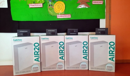 Purificadores de aire entregados a los centros educativos (AYTO. HUÉTOR VEGA) Purificadores de aire entregados a los centros educativos (AYTO. HUÉTOR VEGA)