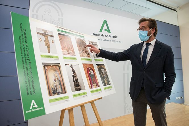 El delegado en funciones de Cultura y Patrimonio Histórico, Antonio Granados (JUNTA) 