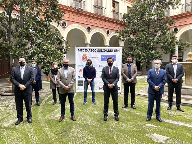 Presentación de la plataforma Mecenazgo Solidario GRX (JAVIER ALGARRA / AYUNTAMIENTO) 