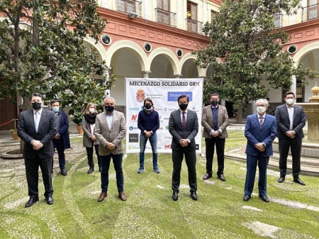 Presentación de la plataforma Mecenazgo Solidario GRX (JAVIER ALGARRA / AYUNTAMIENTO) 