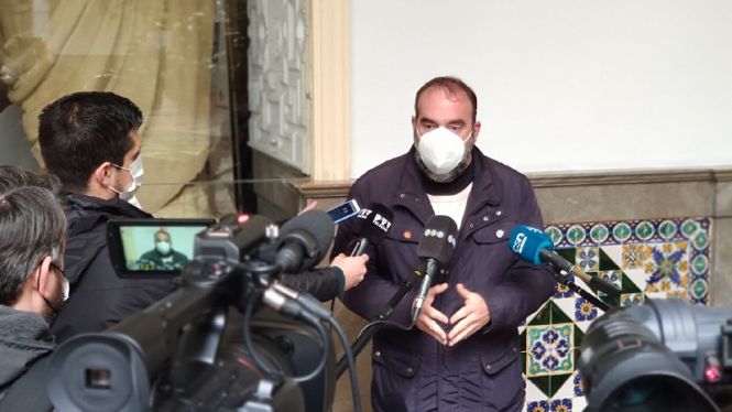 El concejal de Podemos-IU en el Ayuntamiento de Granada, Francisco Puentedura (PODEMOS-IU)