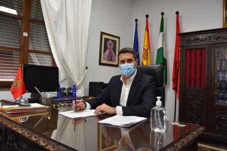 El Alcalde de Baza, Pedro Fernández (AYTO. BAZA) 