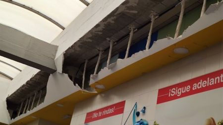 Daños en la piscina de Atarfe 