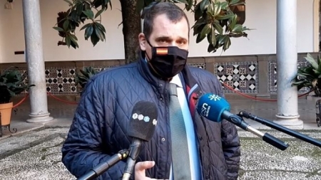 El portavoz de VOX en el Ayuntamiento de Granada, Onofre Miralles (VOX) El portavoz de VOX en el Ayuntamiento de Granada, Onofre Miralles (VOX)