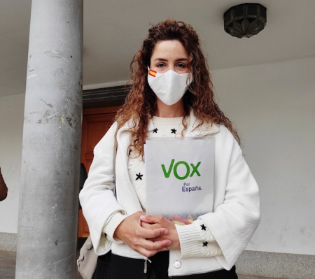 Libertad Padrones, portavoz de VOX en el Ayuntamiento de Ogíjares (VOX) Libertad Padrones, portavoz de VOX en el Ayuntamiento de Ogíjares (VOX)
