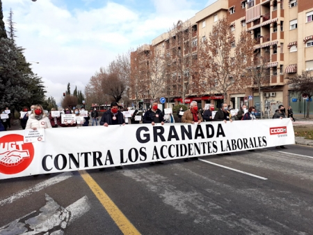 Concentración de los sindicatos (CCOO)