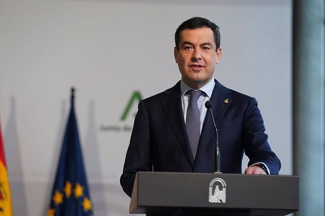 El presidente de la Junta, Juanma Moreno, en una imagen de archivo (JUNTA DE ANDALUCÍA)