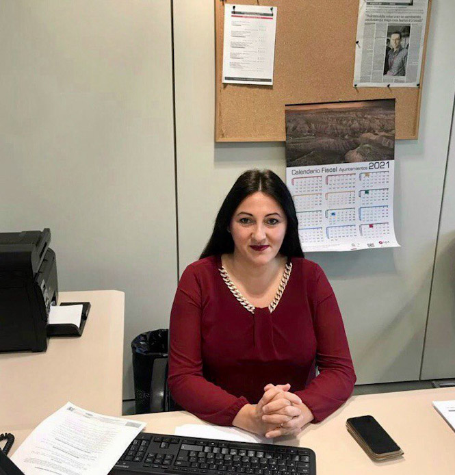 La secretaria de Acción Institucional de Podemos Andalucía, Alejandra Durán (PODEMOS) 