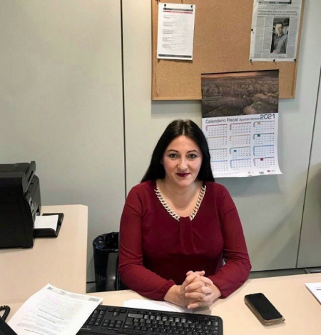 La secretaria de Acción Institucional de Podemos Andalucía, Alejandra Durán (PODEMOS) 