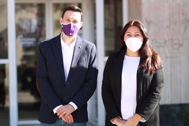 Rueda de prensa de la secretaria de Acción Institucional de Podemos Andalucía, Alejandra Durán (PODEMOS ANDALUCÍA) 