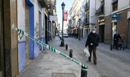 Una calle de Santa Fe tras los efectos de los terremotos (112)